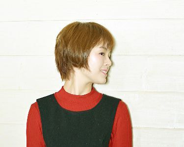 ピンク味のヴァイオレットヘアカラー
