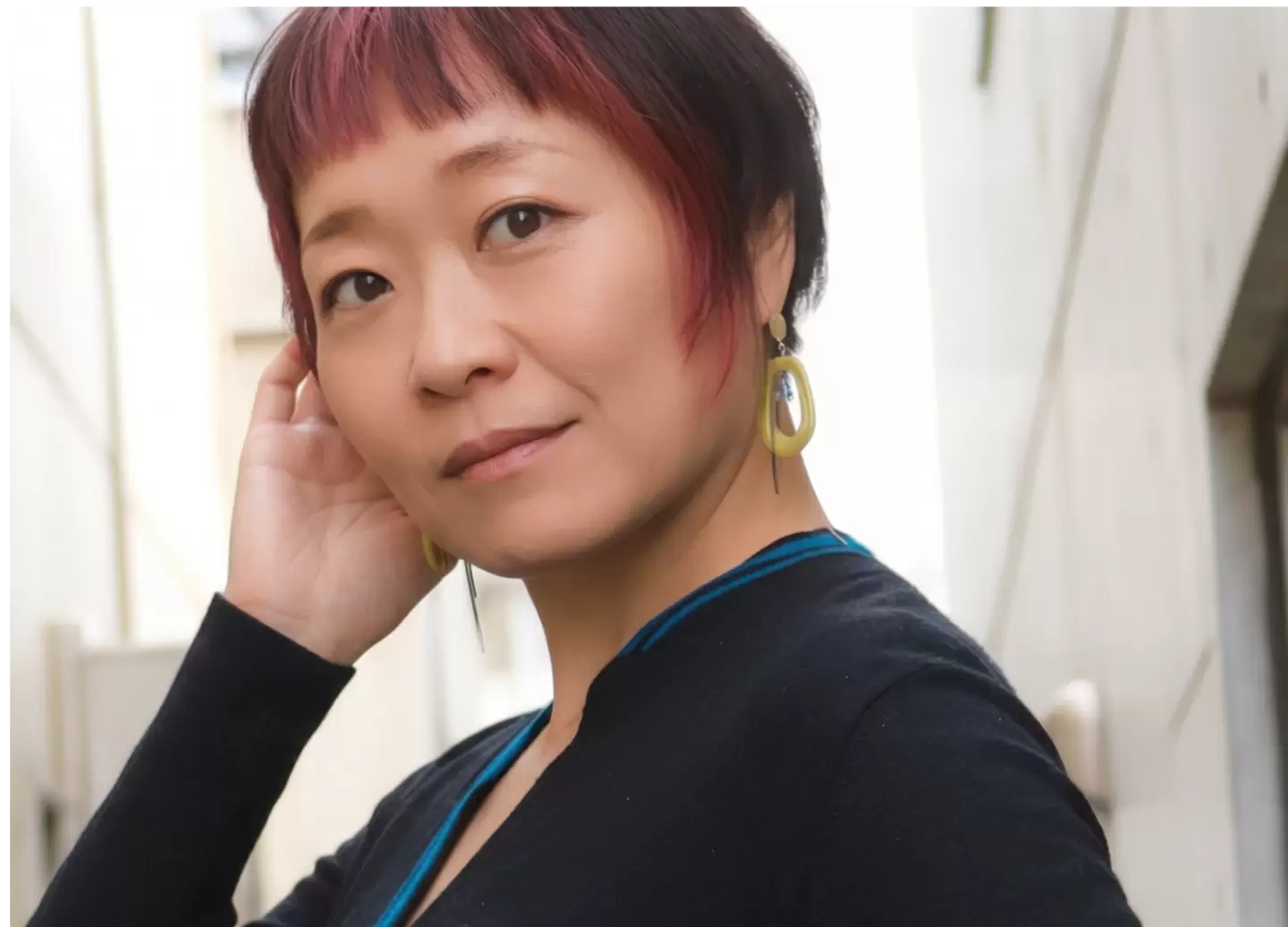 ワンポイントカラー施術例