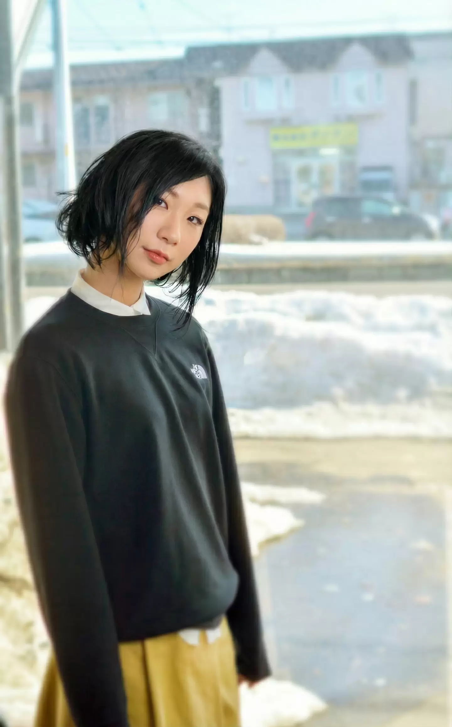 黒染めからのトーンアップ ビフォー