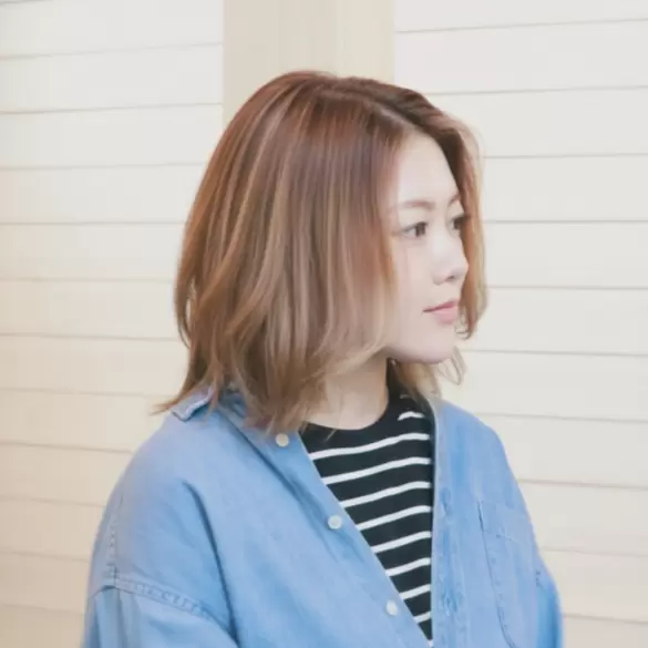 白髪活かし アフター